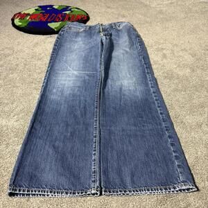 BLUE VINTAGE LUCKY BRAND BAGGY JEANS